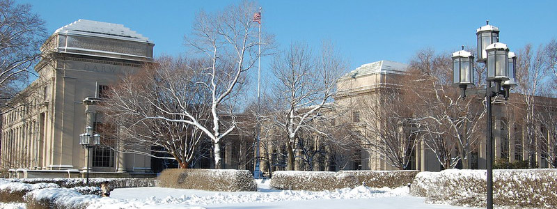 Winter view of Killian Court