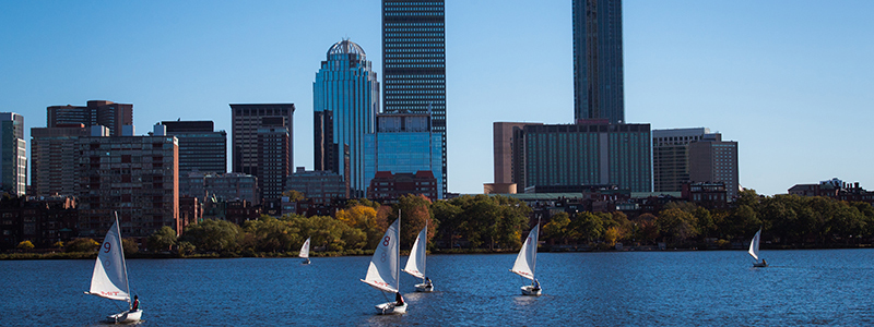 Charles river & skyline